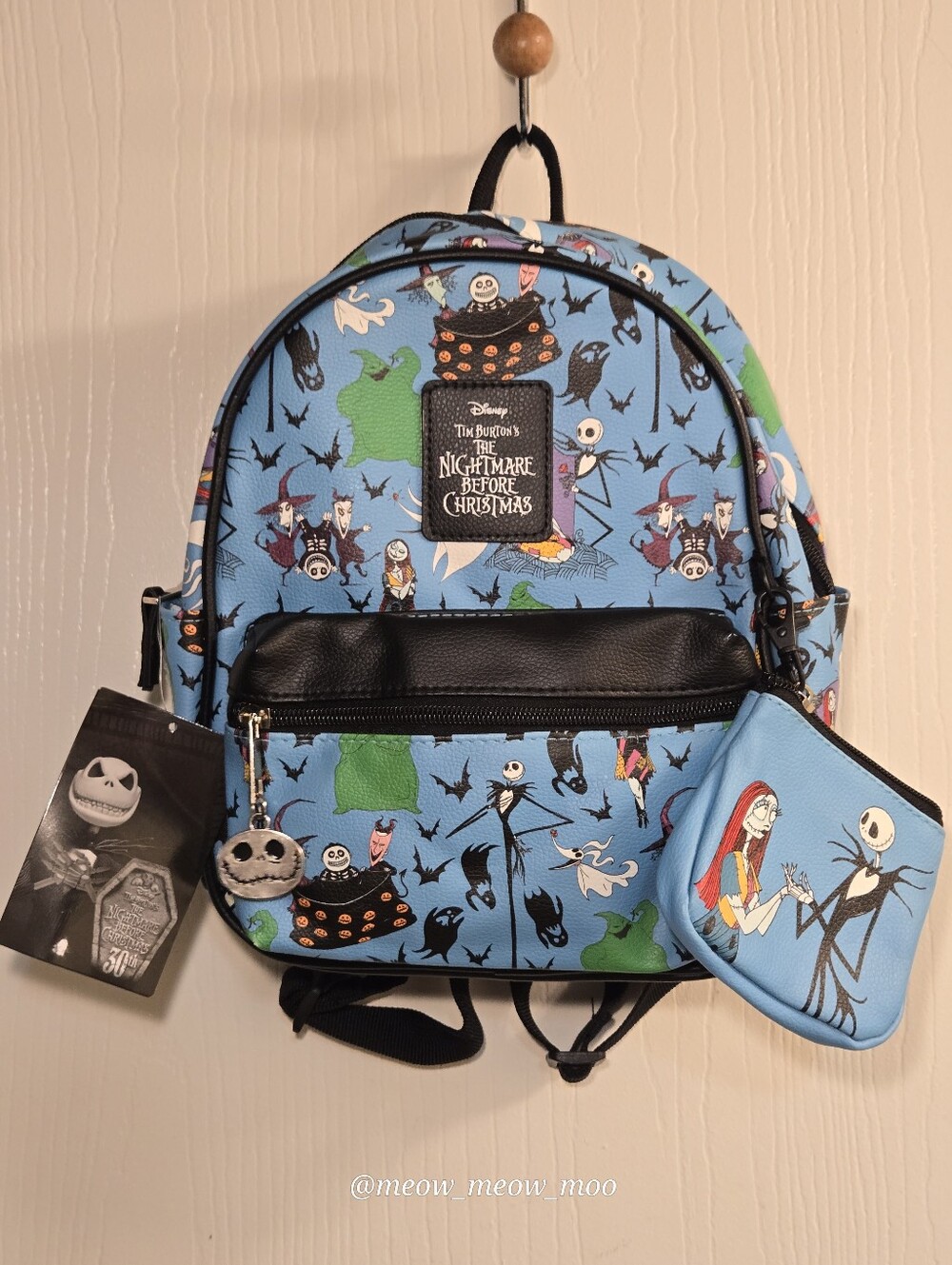 Nightmare Before Christmas 30th Anniversary Mini Backpack & Coin Purse Set